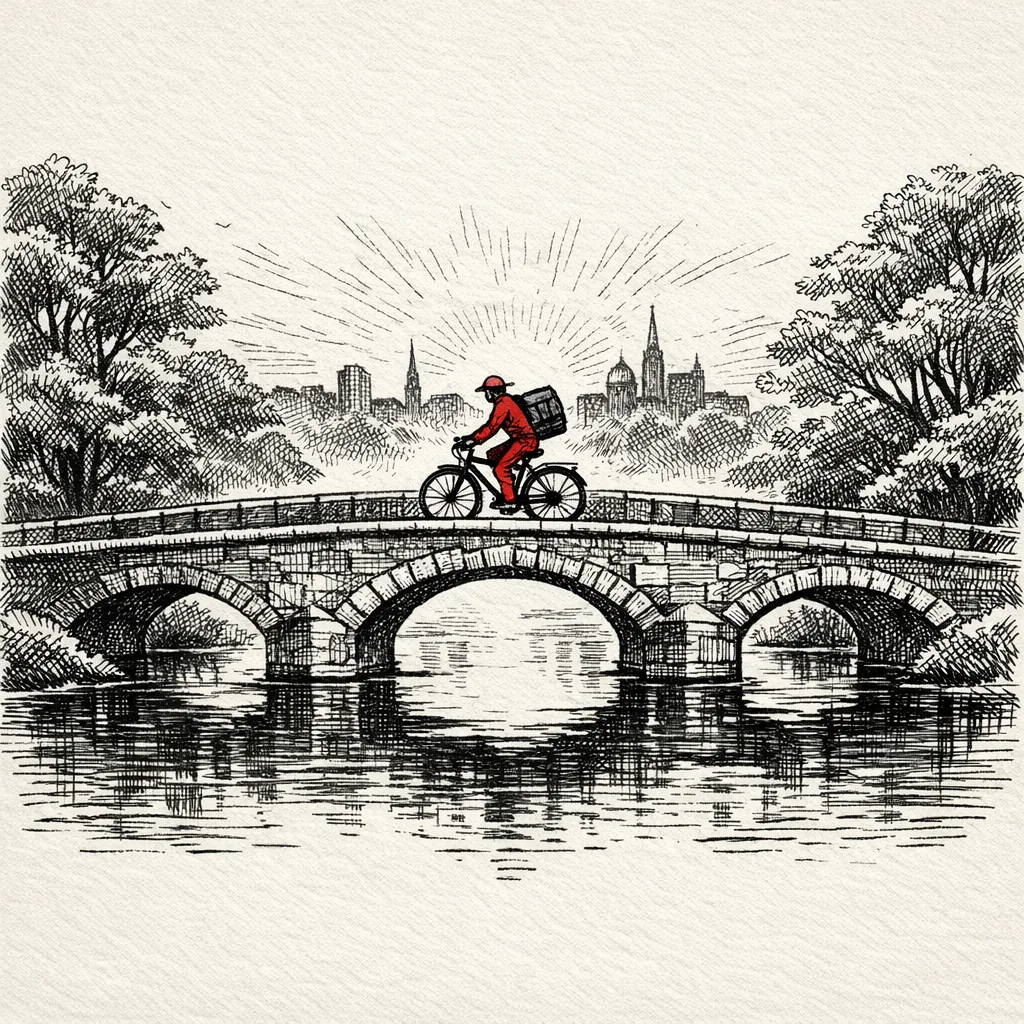 Ink line art style recreation with gpt-image-1.5