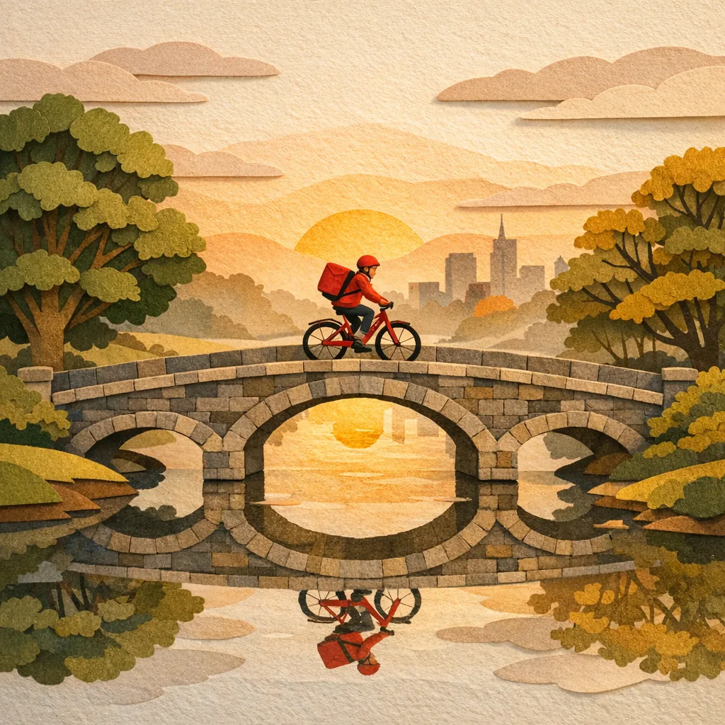 Paper cut collage style recreation with gpt-image-1.5